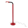 Space Age floor lamp with dark red shade - 1970s