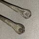 Table cutlery (knife and fork) silver-plated, set of 37 pieces, England, vintage Art Deco