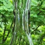 Carafe 1 liter in carved bohemian crystal chiseled