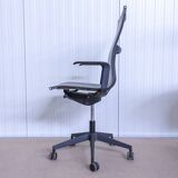ICF una plus armchair in gray/black mesh