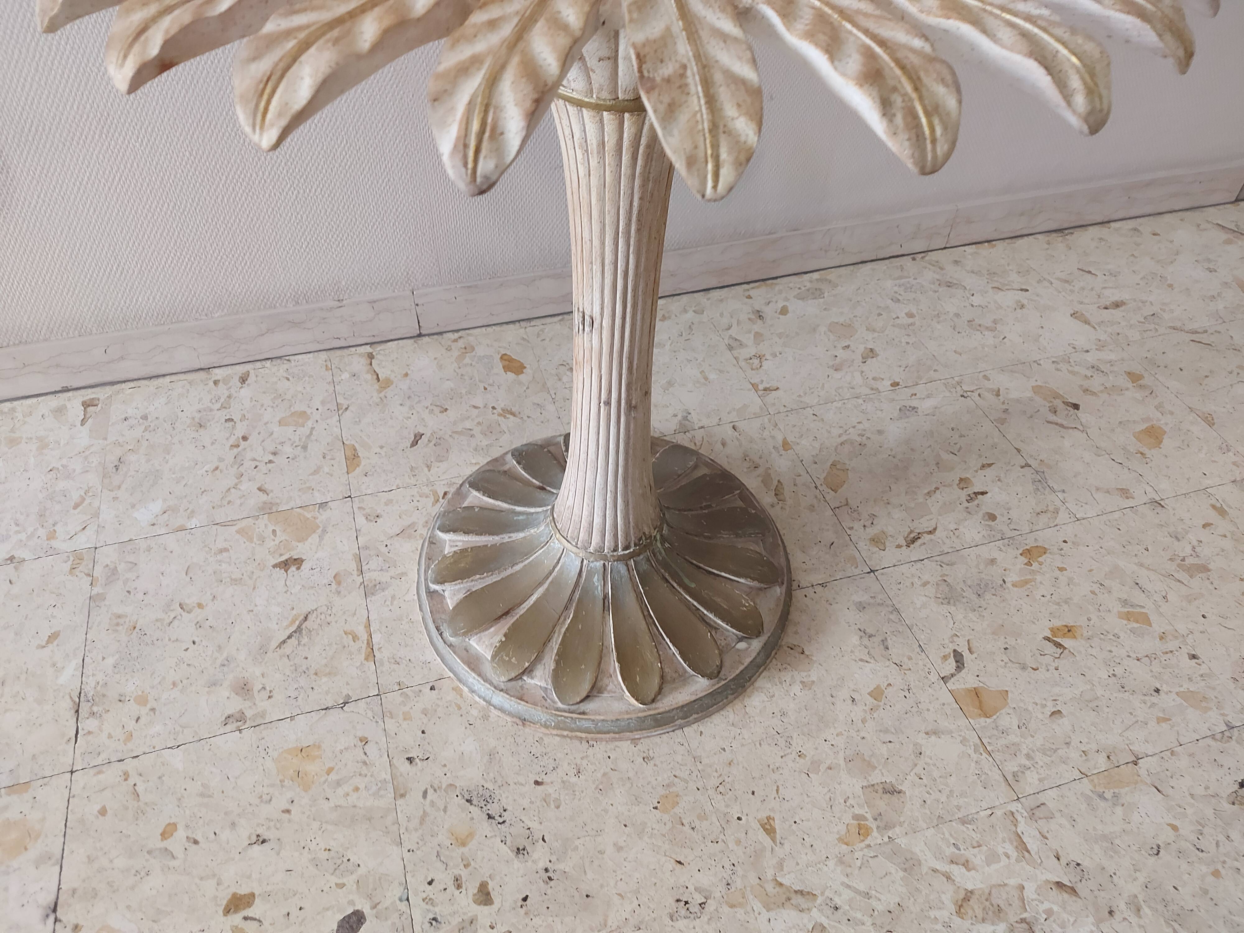 Italian daisy table 60s, 70'S design table Chelini Florence