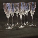 Set of 8 Cristal D'Arques Elixir Water Stemmed Glasses