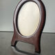 Vintage art deco style mahogany wooden frame measurements 17 cm x 12 cm