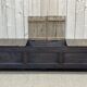 Banc coffre breton XIXème en orme et châtaignier