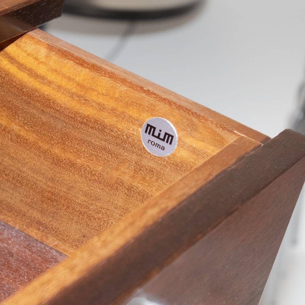 Design Wood Chest of Drawers, Ennio Fazzoli for MIM Roma , Italy 1960s