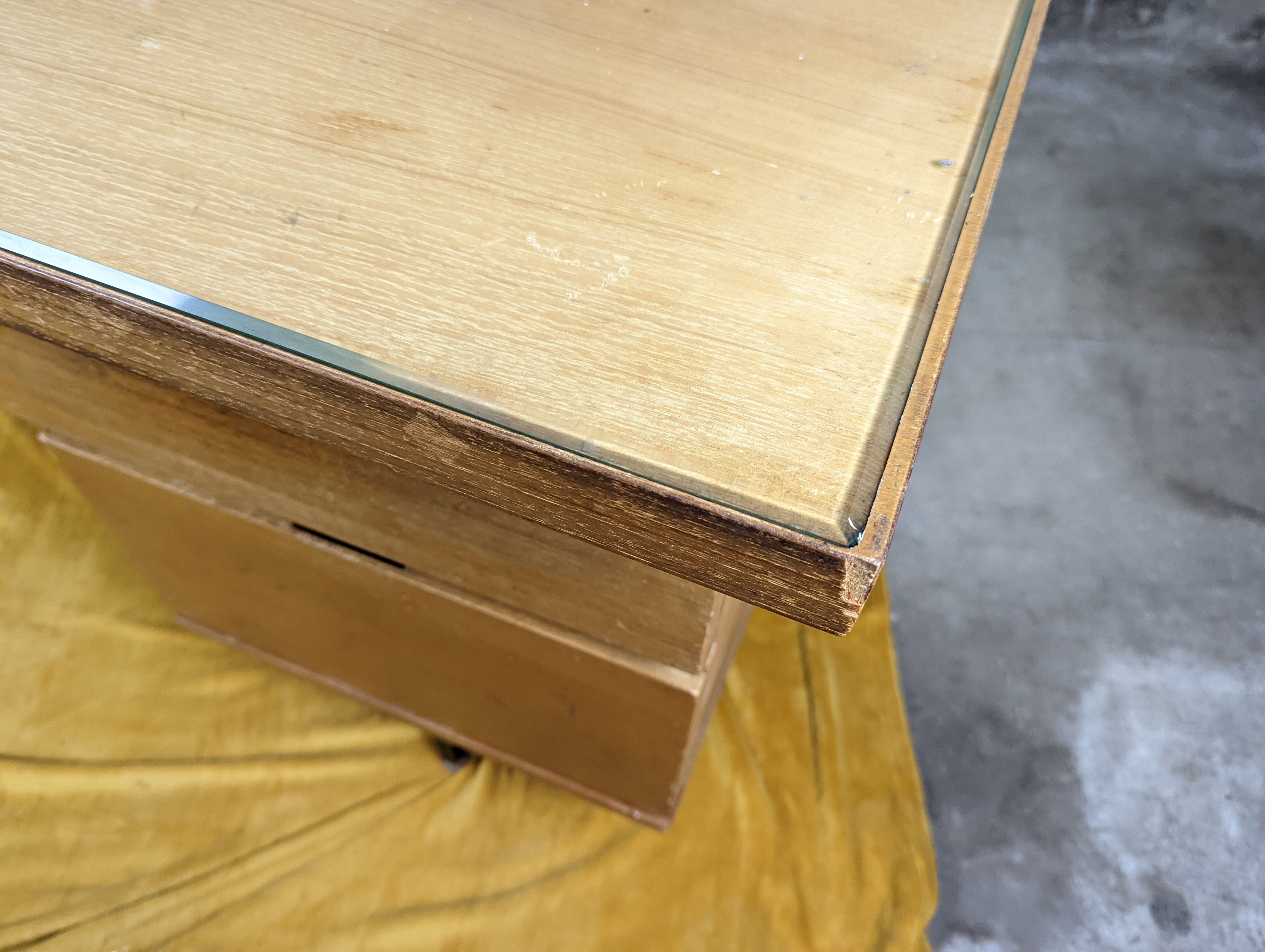Minvielle desk in mahogany pierre guariche