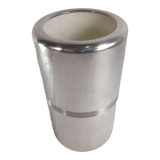 Bottle cooler, silver metal, Christofle