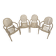 4 fauteuils Philippe Starck model Louis Ghost par Kartell