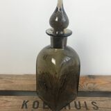 Old carafe from the 60s/70s in bubbled glass