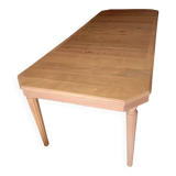 Renovated Art Deco table with 3 extensions.