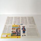 Map Shell Auvergne Cévennes 1959