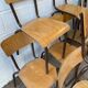 Lot 8 school chairs