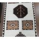 Vintage Turkish Oushak Handmade Wool Runner 100x365