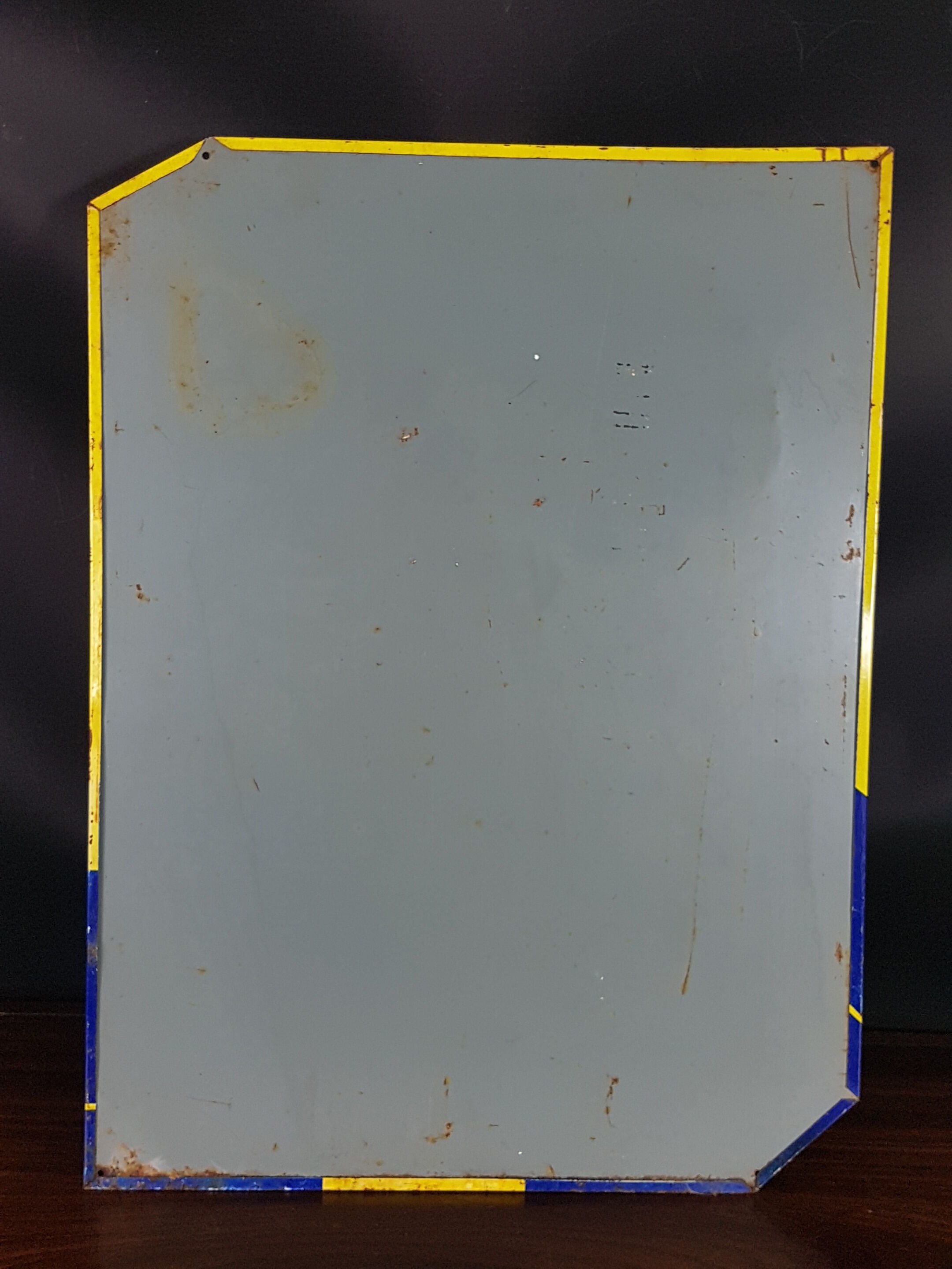 Paic vintage printed enamel sheet laundry 70