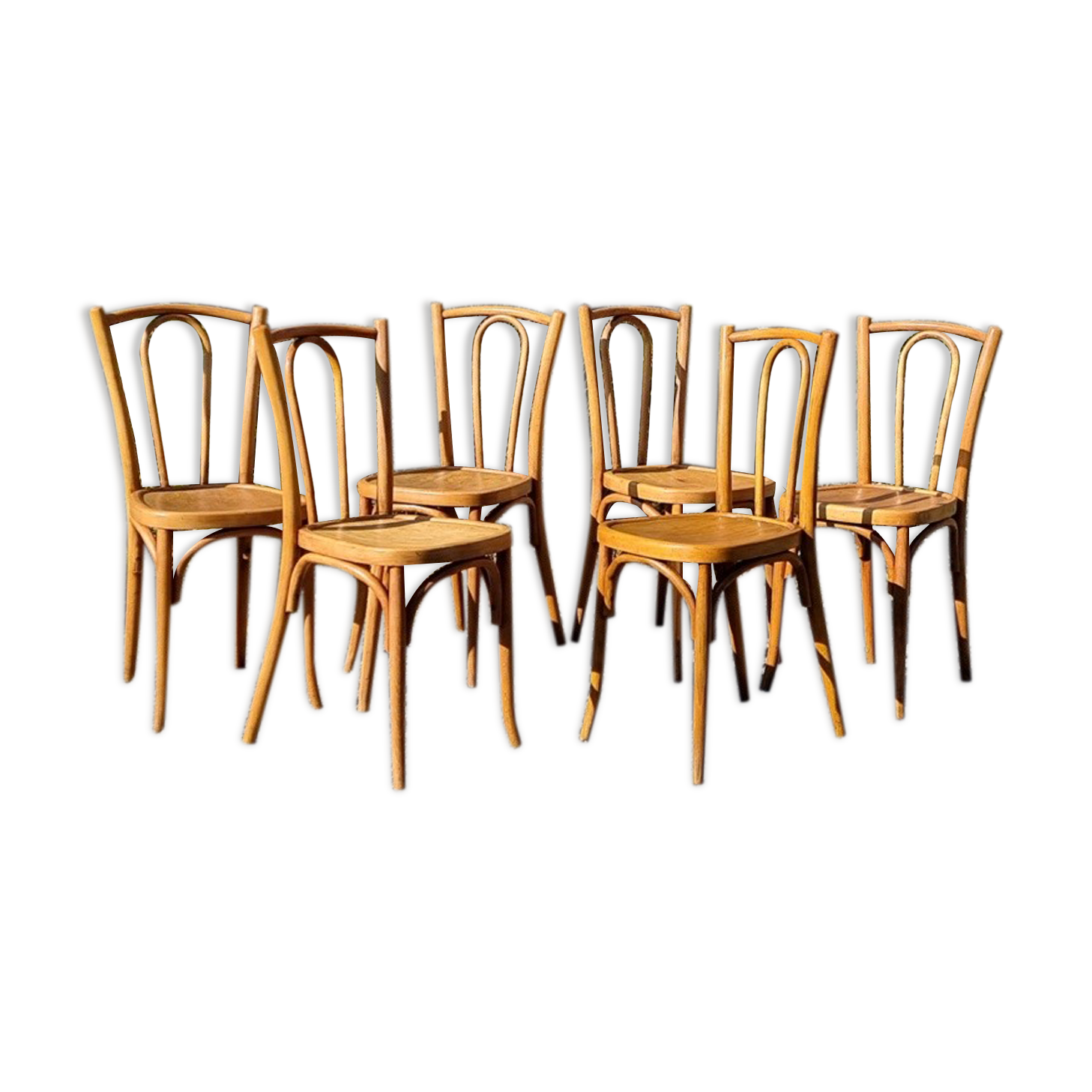 Suite 6 chairs bistro baumann 20s