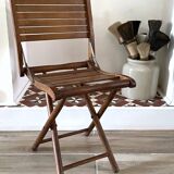 Old folding chair