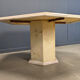 Octagonal Italian marble dining table 1970s