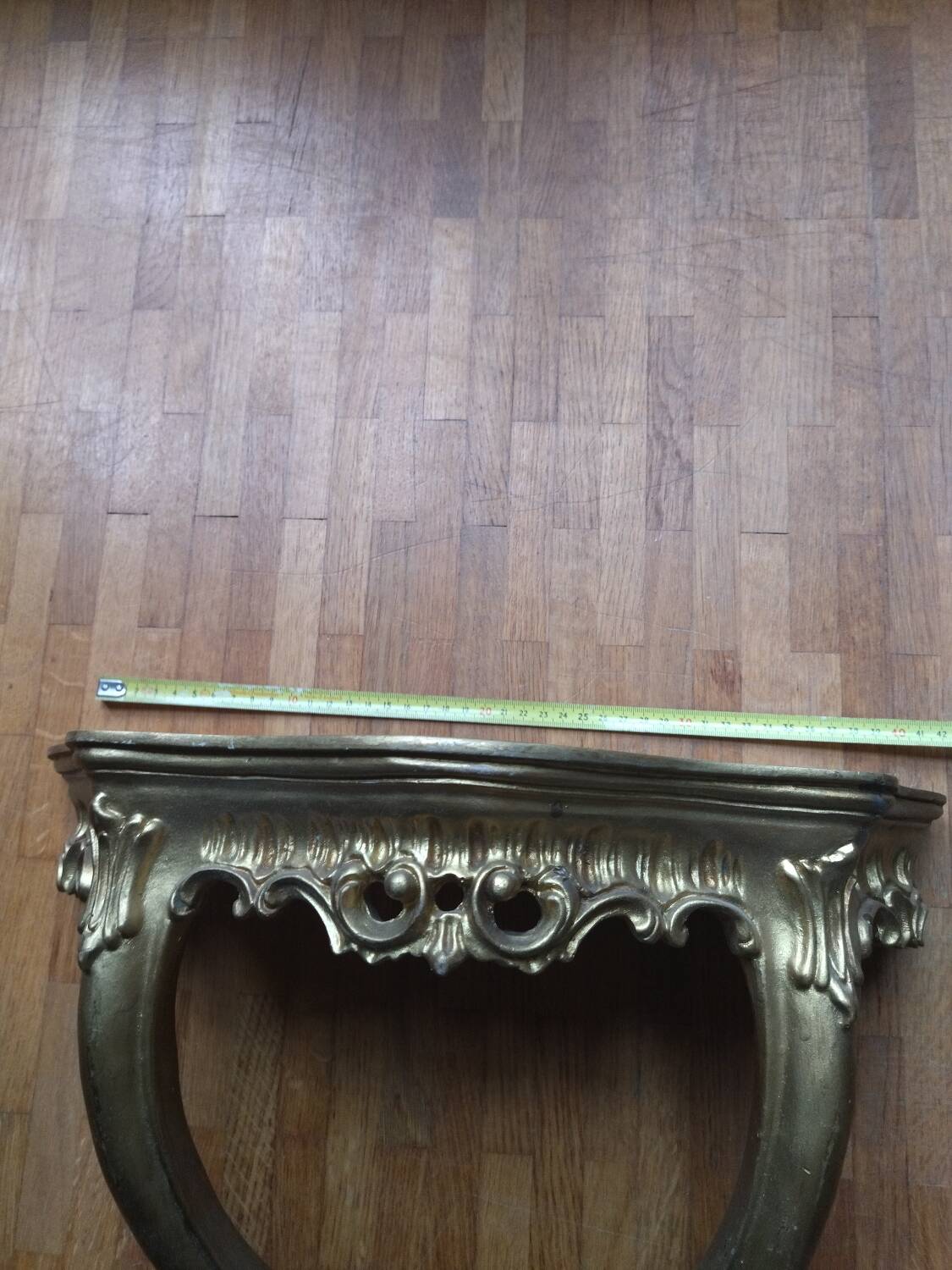 Baroque wall console