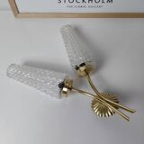 Vintage double wall light 60