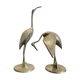 Couple of brass birds