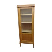 vintage school library showcase furniture