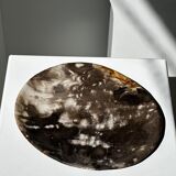 Dish in petrified wood
