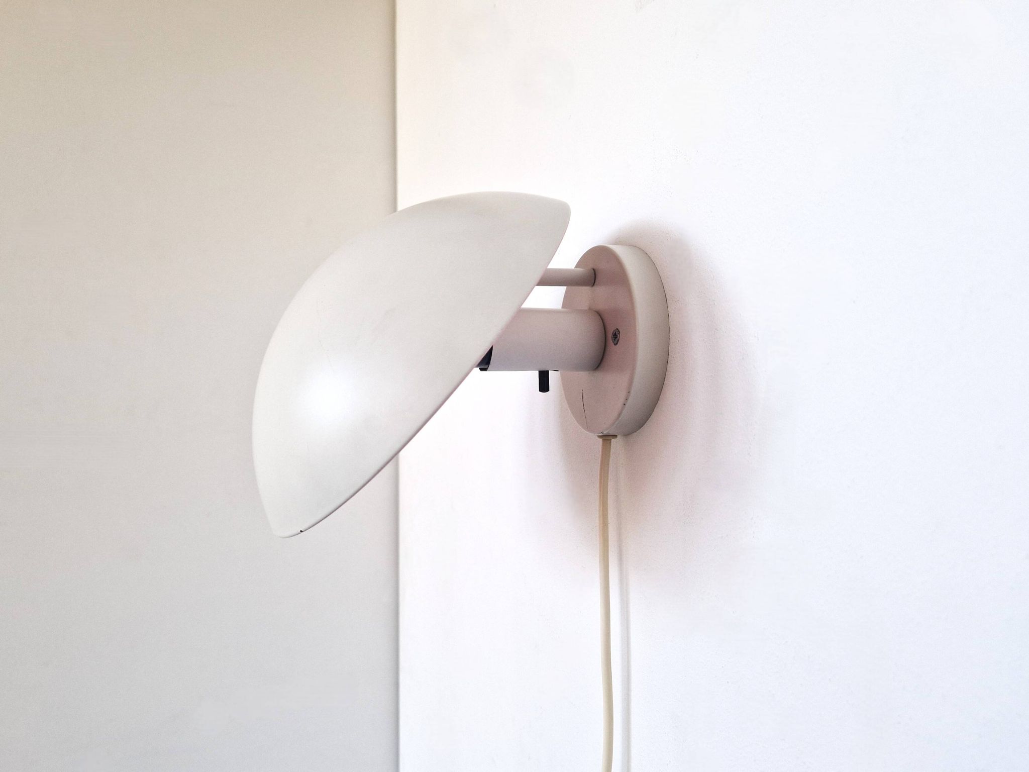 Early PH Hat wall lamp by Poul Henningsen for Louis Poulsen, Denmark 1960's