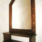 Miroir tablette mural art déco des années 30