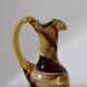 Carafe murano bicolore