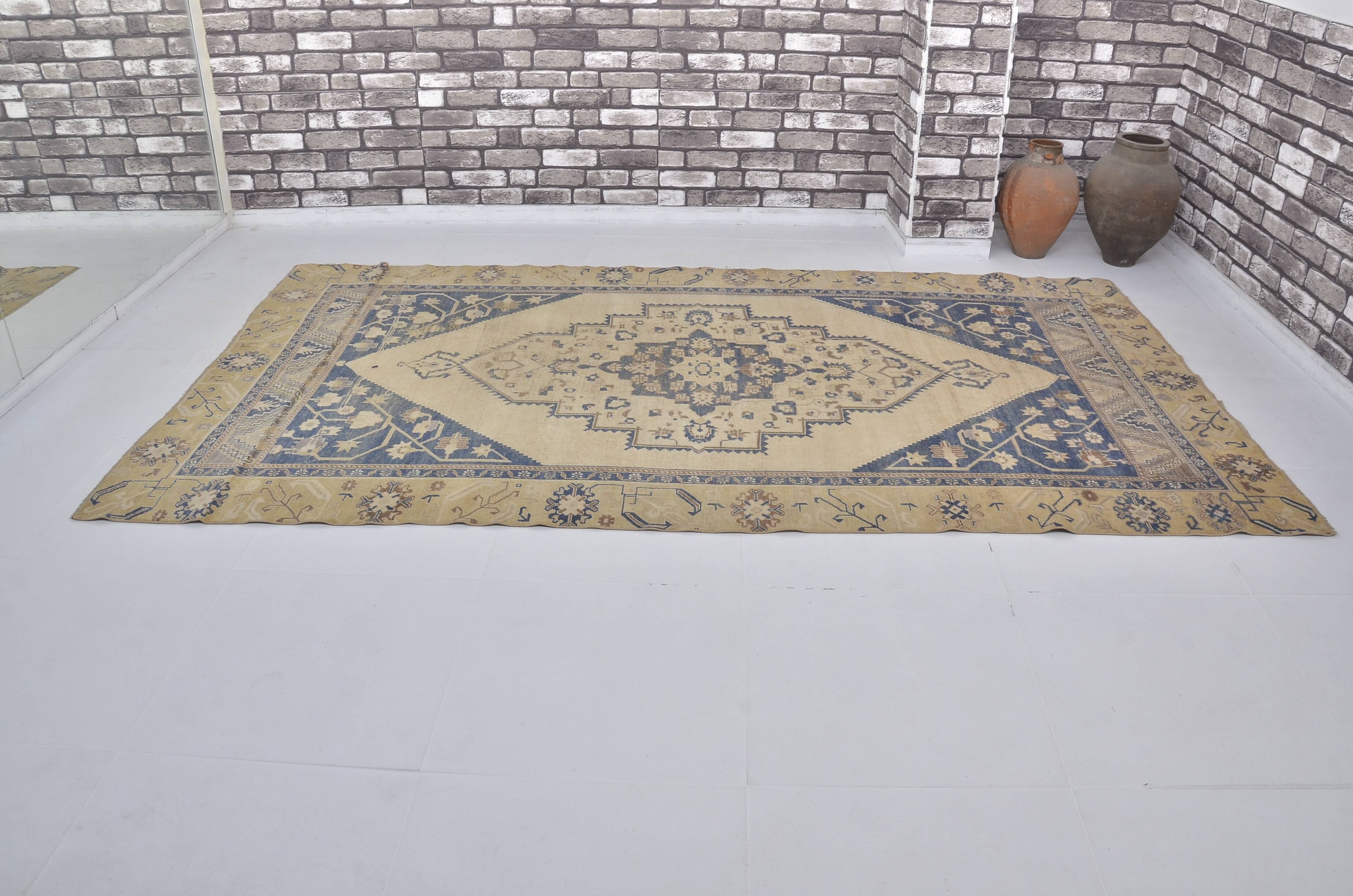 Oushak Handknotted Wool Area Rug sku 1557