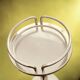 Ettore Sottsass bucket holder column for Alessi stainless steel 18/10 - Italian design