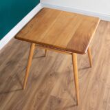 Retro Ercol Elm Blonde Model 395 Breakfast Table & Four 392 Windsor Stacking Chairs