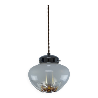 Petite suspension vintage en verre de Murano