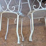 pair of garden chairs circa 1950