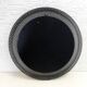 Miroir rond années 50 en métal et laiton
