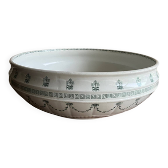 Terre de fer Gien. Bassin  Coupe Marie Louise D40 cm