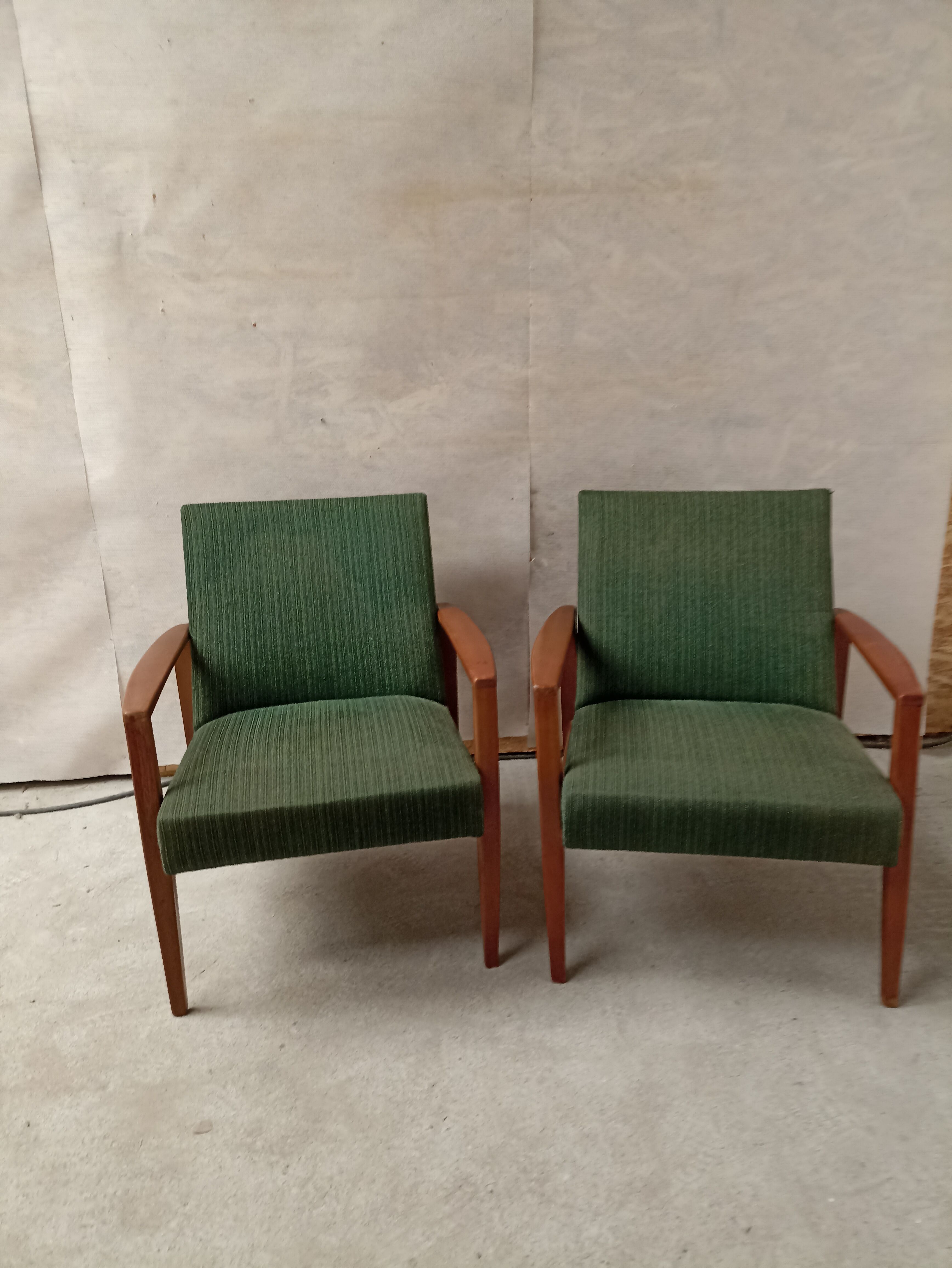 Vintage Scandinavian armchairs
