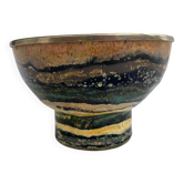 Small Limoges enameled dish, Duban & Christel