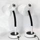 Pair of identical desk or bedside lamps 1970