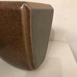 Vase en grès pyrité, la borne 1970