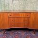 Mid century retro vintage teak small sideboard by William Lawrence 1960