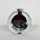 Vase verre soufflé de François Le Lonquer 1985