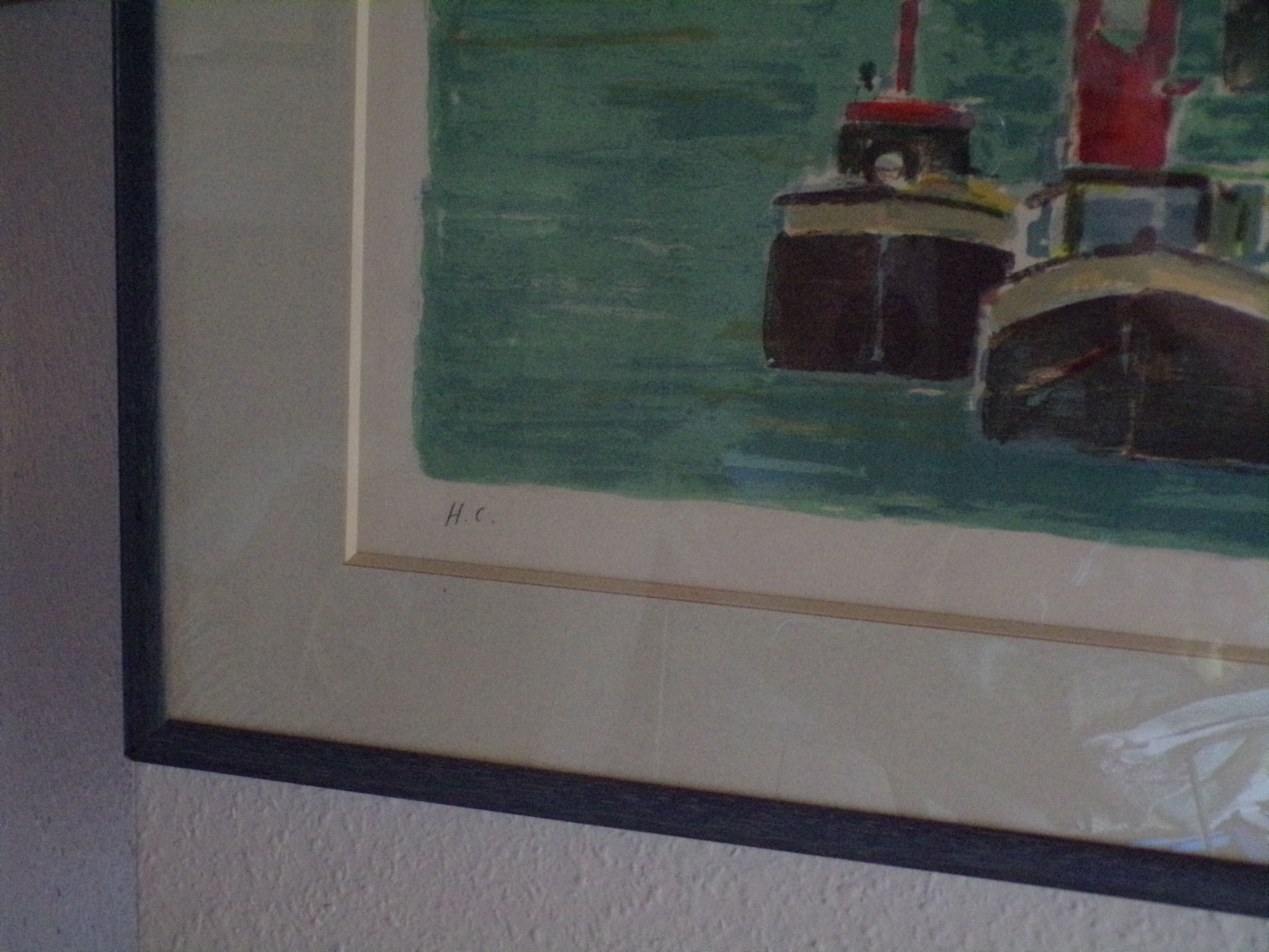 Quai de seine by robert savary (1920-2000)