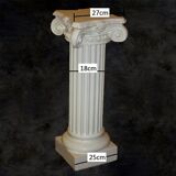 Reinforced plaster Ionic column