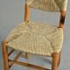 Set of 6 Bauche model chairs by Charlotte Perriand, circa 1960.