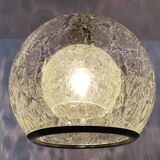 Bubble glass pendant lamp by Doria