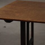 Antique Swedish table with a tilting top from the early 19th century in birch, 1800-1850s.