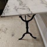 Table bistro heavy marble