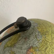 Vintage 1960 terrestrial globe glass world map Perrina - 24 cm