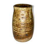 Small speckled sandstone pot